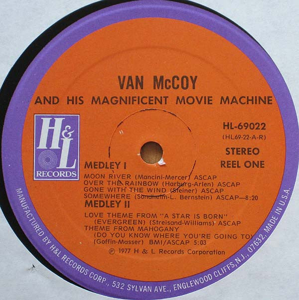 Van McCoy - And His Magnificent Movie Machine (Vinyl) Image