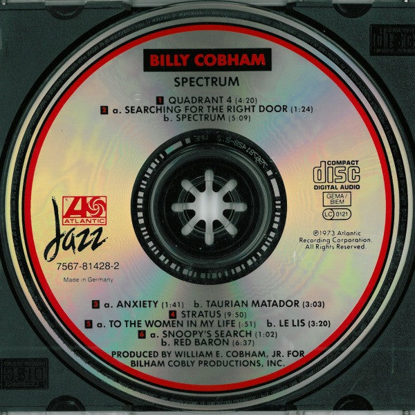 Billy Cobham - Spectrum (CD) Image