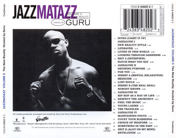 Guru - Jazzmatazz Volume II: The New Reality (CD) Image