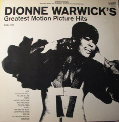 Dionne Warwick - Dionne Warwick's Greatest Motion Picture Hits (Vinyl) Image
