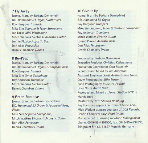 Barbara Dennerlein - Take Off! (CD) Image