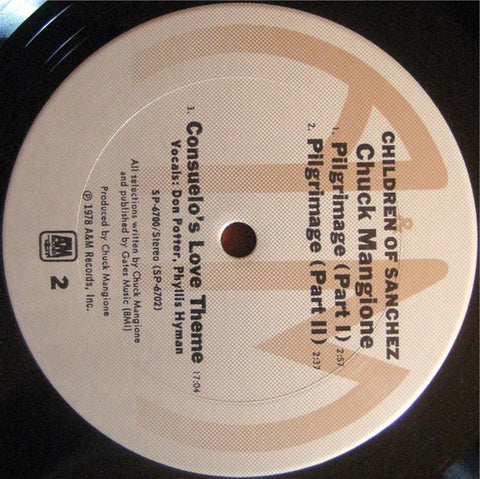 Chuck Mangione - Children Of Sanchez (Vinyl) (2 LP) Image