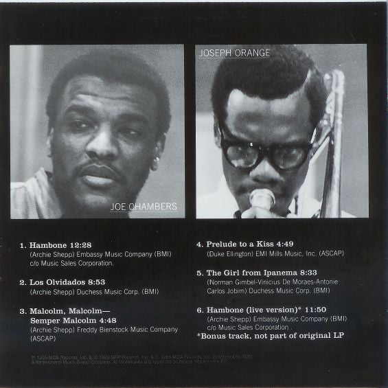 Archie Shepp - Fire Music (CD)