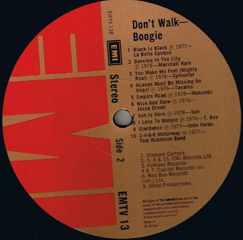Various - Don't Walk, Boogie (Vinyl)
