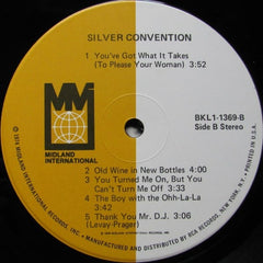 Silver Convention - Silver Convention (Vinyl)