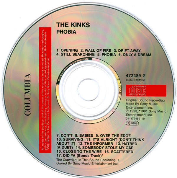 Kinks, The - Phobia (CD)