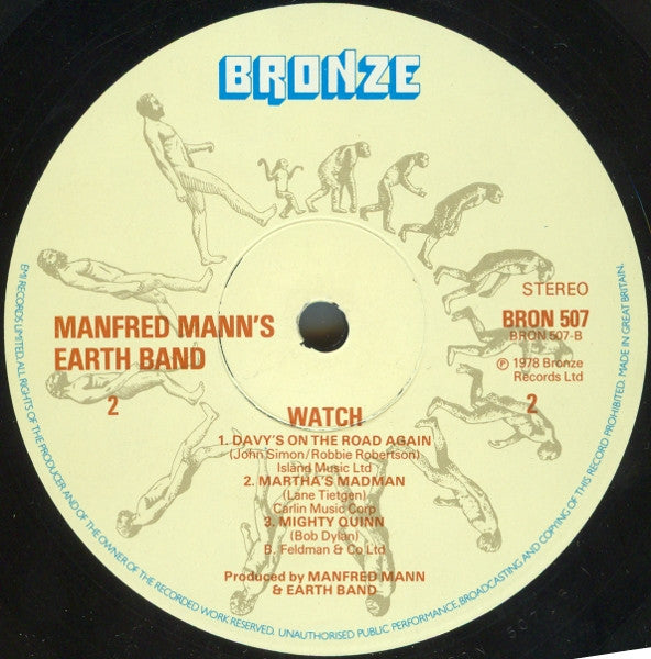 Manfred Mann's Earth Band - Watch (Vinyl)