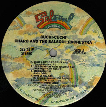 Charo And Salsoul Orchestra, The - Cuchi-Cuchi (Vinyl) Image