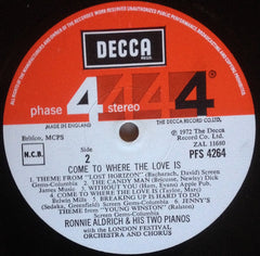 Ronnie Aldrich And His Two Pianos - Come To Where The Love Is (Vinyl)