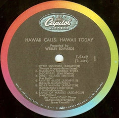 Webley Edwards - Hawaii Today (Vinyl) Image