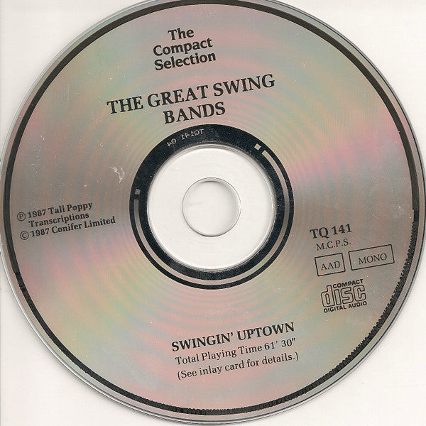 Various - The Great Swing Bands: Swingin' Uptown (CD) Image