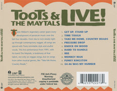 Toots & The Maytals - Live! (CD) Image