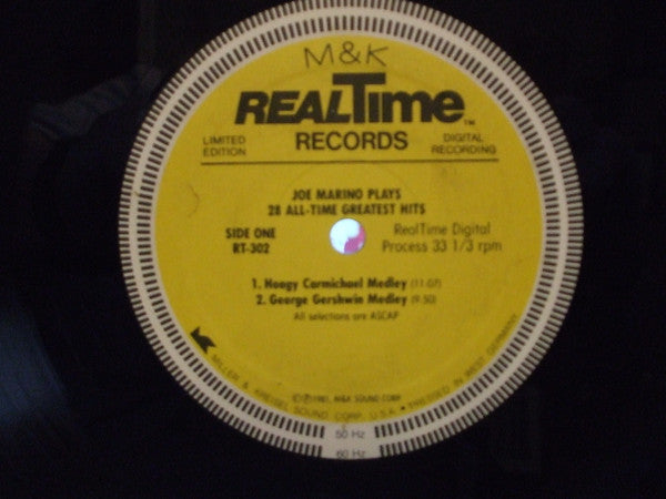 Joe Marino (3) - Joe Marino Plays 28 All-Time Greatest Hits (Vinyl) Image