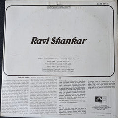 Ravi Shankar - Sitar Recital (Vinyl) Image