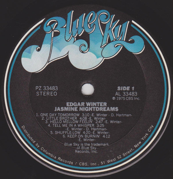 Edgar Winter - Jasmine Nightdreams (Vinyl) Image