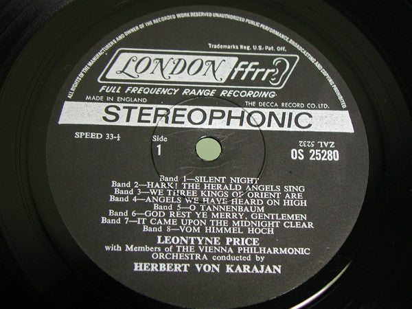 Leontyne Price, Herbert von Karajan, Wiener Philharmoniker - A Christmas Offering (Vinyl) Image