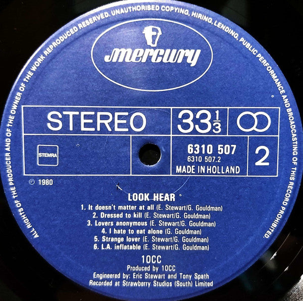 10cc - Look Hear? (Vinyl)