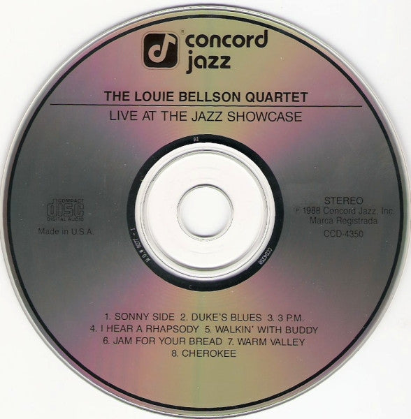 Louie Bellson Quartet, The - Live At Joe Segal's Jazz Showcase (CD) Image