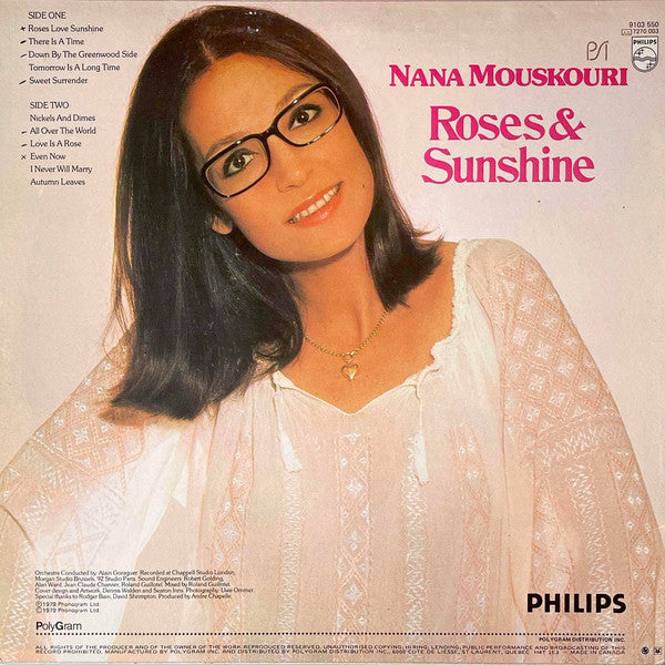 Nana Mouskouri - Roses & Sunshine (Vinyl) Image