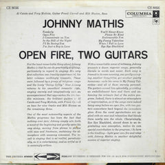 Johnny Mathis - Open Fire, Two Guitars (Vinyl)