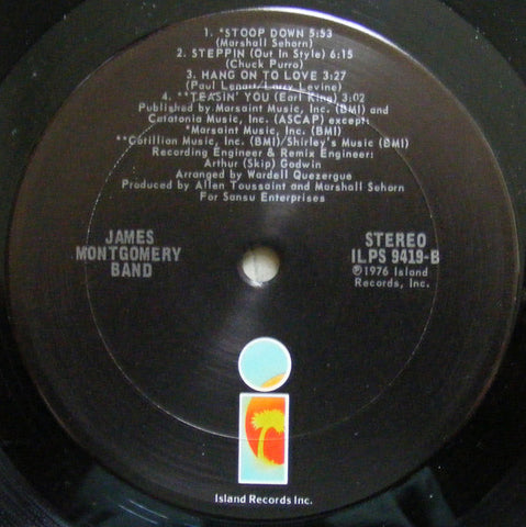 James Montgomery Band - The James Montgomery Band (Vinyl)