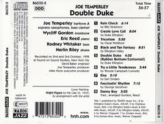 Joe Temperley - Double Duke (CD) Image