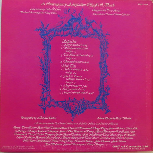 Moe Koffman - Moe Koffman Plays Bach (Vinyl)