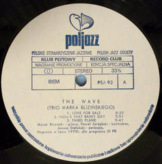 Marek BliziÅ„ski - The Wave (Vinyl) Image