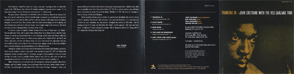 John Coltrane With Red Garland Trio, The - Traneing In (CD)