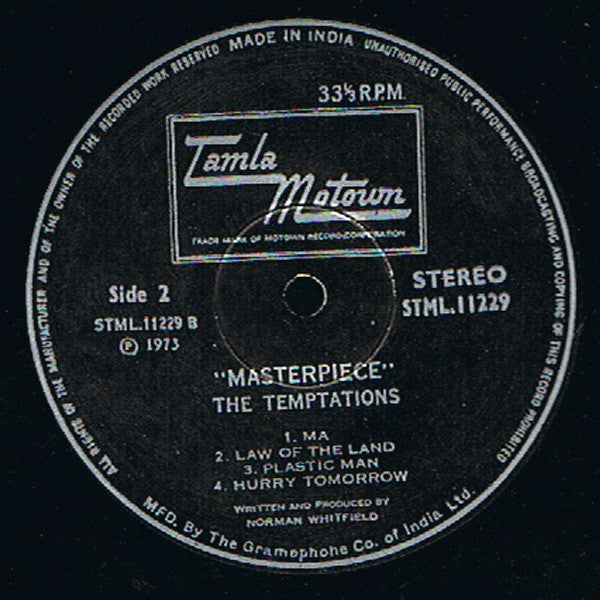 Temptations, The - Masterpiece (Vinyl)