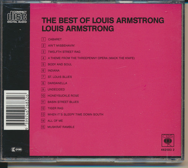 Louis Armstrong - The Best Of Louis Armstrong (CD) Image