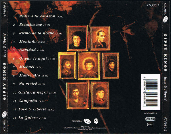 Gipsy Kings - Love & LibertÃ© (CD) Image