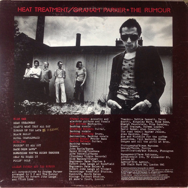 Graham Parker And The Rumour - Heat Treatment (Vinyl)