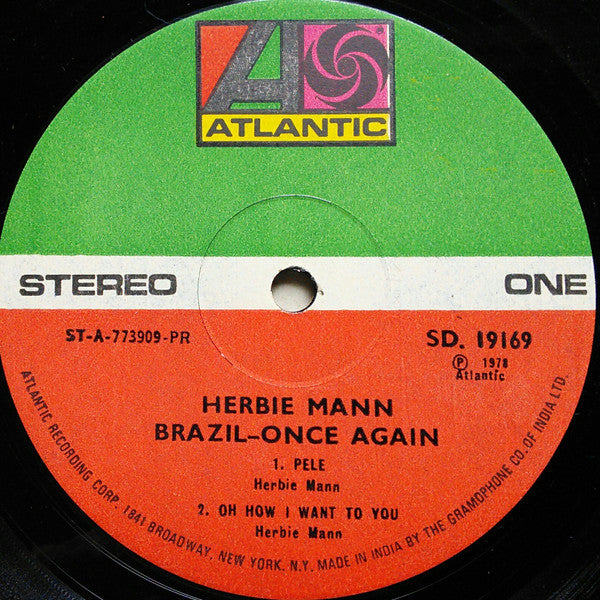Herbie Mann - Brazil - Once Again (Vinyl)