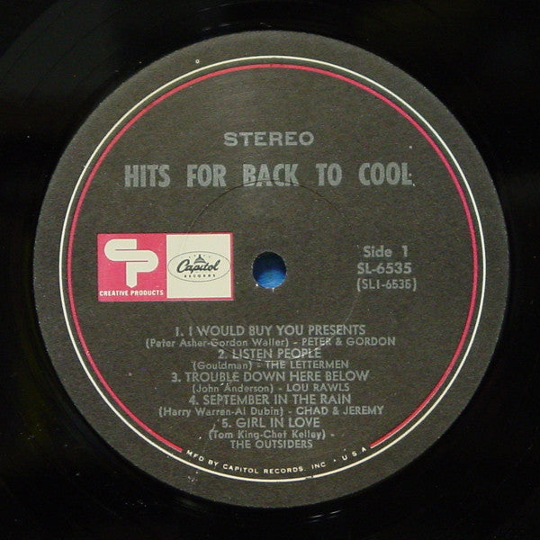 Various - Back To Cool (Vinyl)