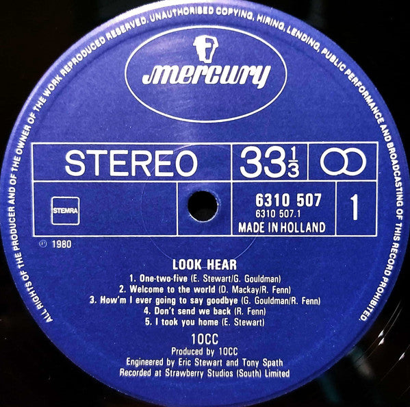 10cc - Look Hear? (Vinyl)