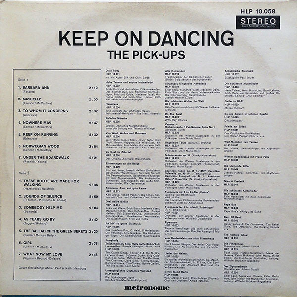 Pick-Ups, The - Keep On Dancing (Vinyl)