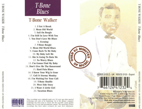 T-Bone Walker - T-Bone Blues: The Essential Recordings Of T-Bone Walker (CD) Image