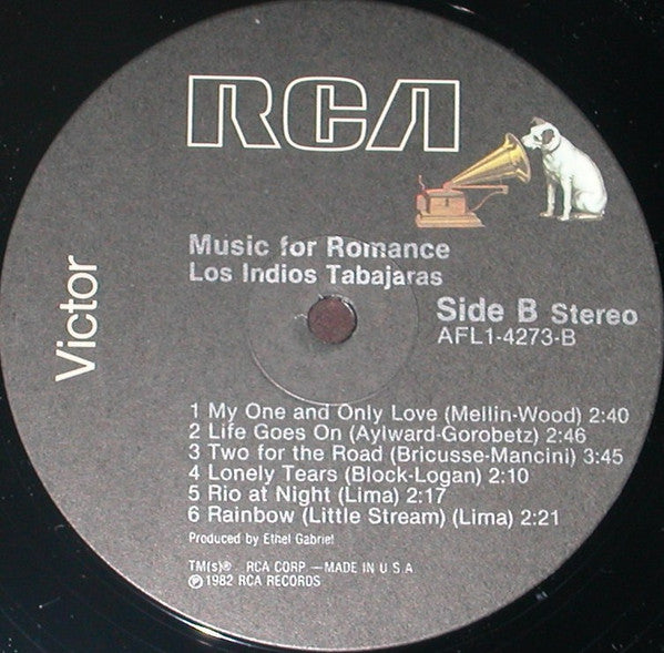 Los Indios Tabajaras - Music For Romance (Vinyl) Image