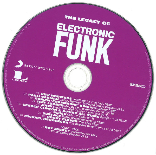 Various - The Legacy Of Electronic Funk (CD) (3)