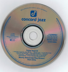 Monty Alexander, Ray Brown, Herb Ellis With Special Guest John Frigo - Triple Â· Treat Â· I I I (CD) Image
