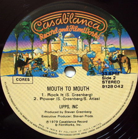 Lipps, Inc. - Mouth To Mouth (Vinyl)