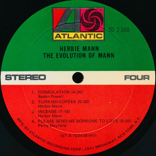 Herbie Mann - The Evolution Of Mann (Vinyl) (2)