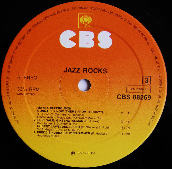 Various - Jazz Rocks (Vinyl) (2 LP) Image