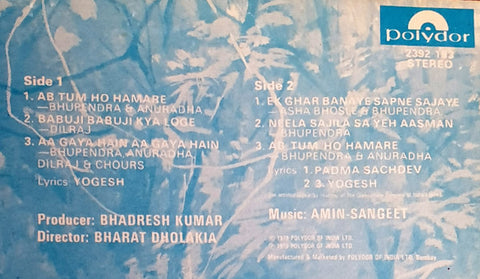 Amin Sangeet - Saahas (Vinyl)