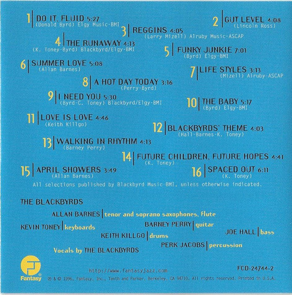 Blackbyrds, The - The Blackbyrds (CD) Image
