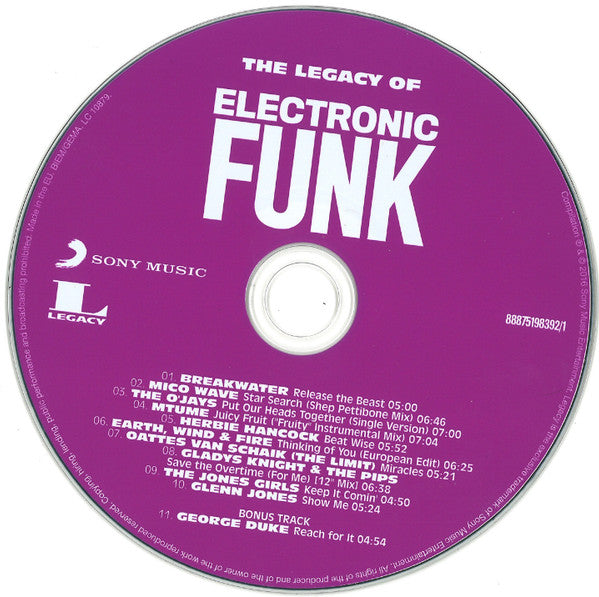 Various - The Legacy Of Electronic Funk (CD) (3)