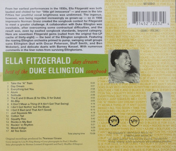 Ella Fitzgerald - Day Dream: Best Of The Duke Ellington Songbook (CD) Image