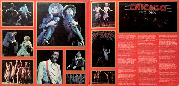 "Chicago" Original Broadway Cast, John Kander, Fred Ebb - Gwen Verdon, Chita Rivera, Jerry Orbach - Chicago (A Musical Vaudeville) (Vinyl)