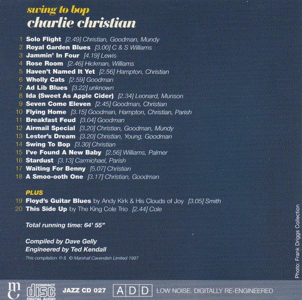 Charlie Christian - Swing To Bop (CD)